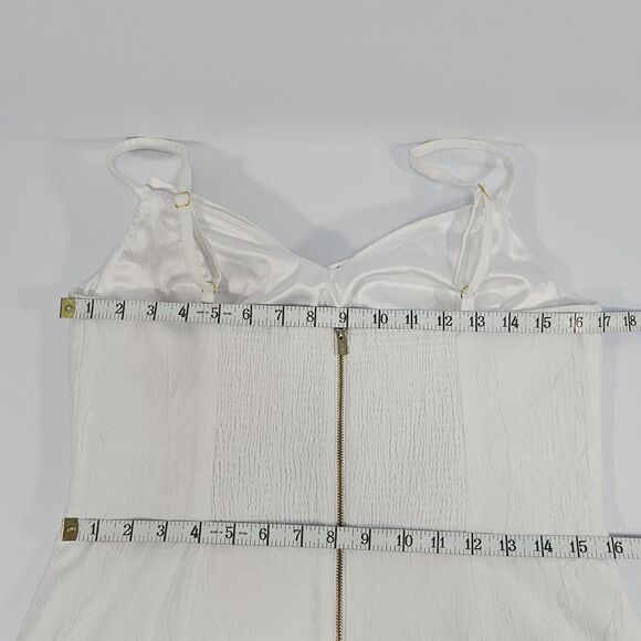 Lilly Pulitzer Willalynn Stretch Bow Jacquard Mini Dress Resort White Size 10 - Picture 6 of 11